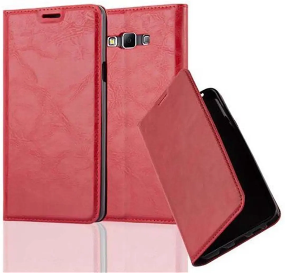 Cadorabo Hoesje geschikt voor Samsung Galaxy A7 2015 in APPEL ROOD
