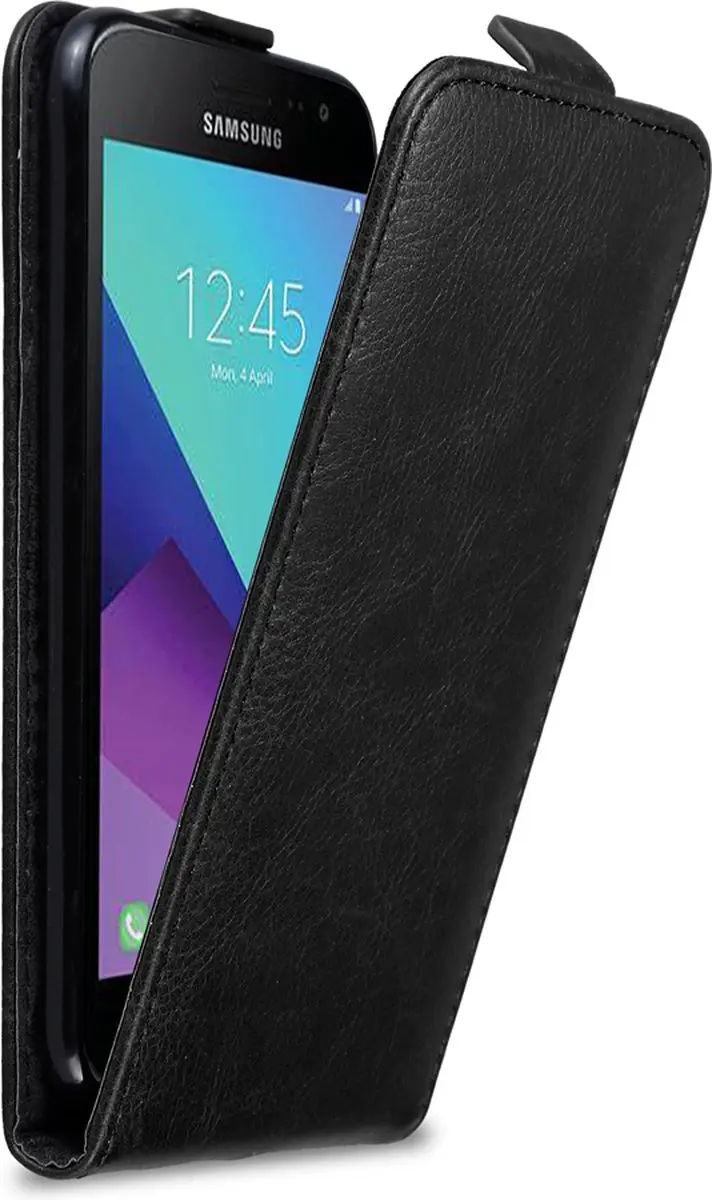 Cadorabo Hoesje geschikt voor Samsung Galaxy XCover 3 in ZWARTE NACHT
