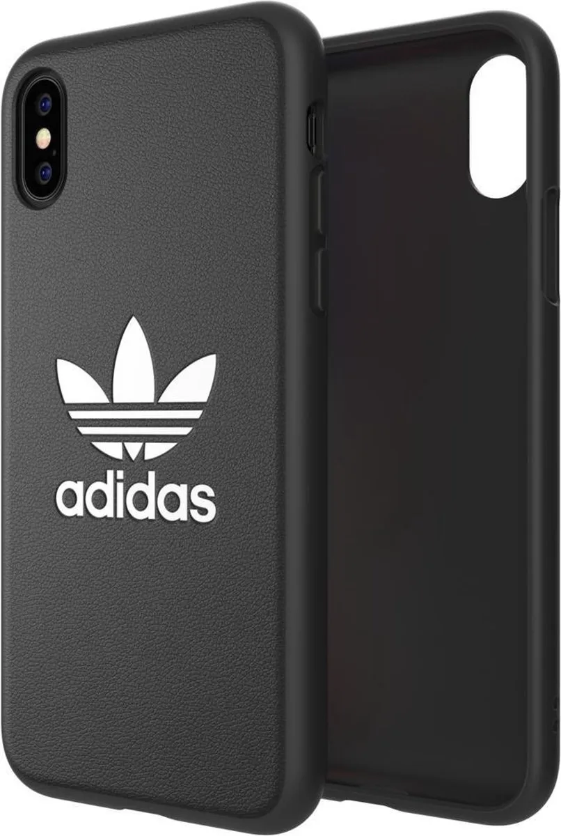 adidas Originals Moulded Case BASIC FW18 iPhone X/XS Hoesje - Zwart - afbeelding 6 van 6