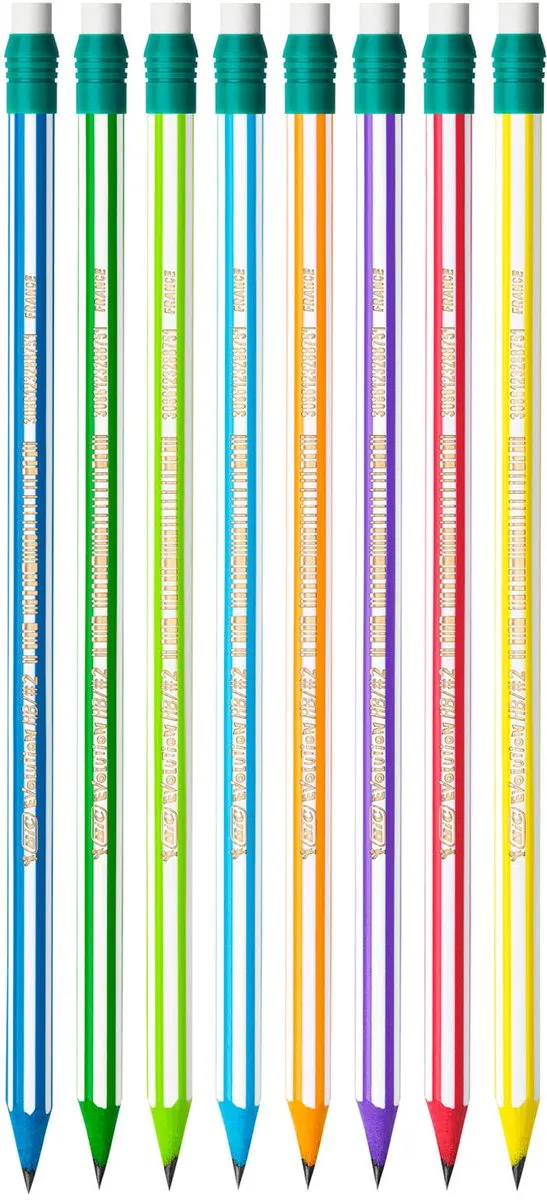 Bic Multicolor Potloden - Set van 8 Stuks