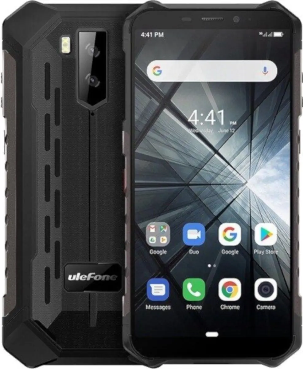 Ulefone Armor X3 14 cm (5.5'') 2 GB 32 GB Dual SIM 3G Micro-USB Zwart Android 9.