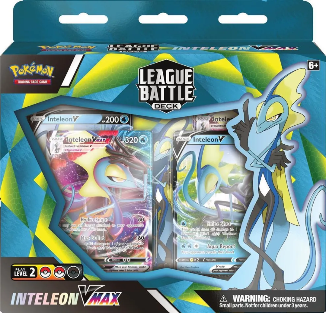 Pokémon Inteleon VMAX League Battle Deck