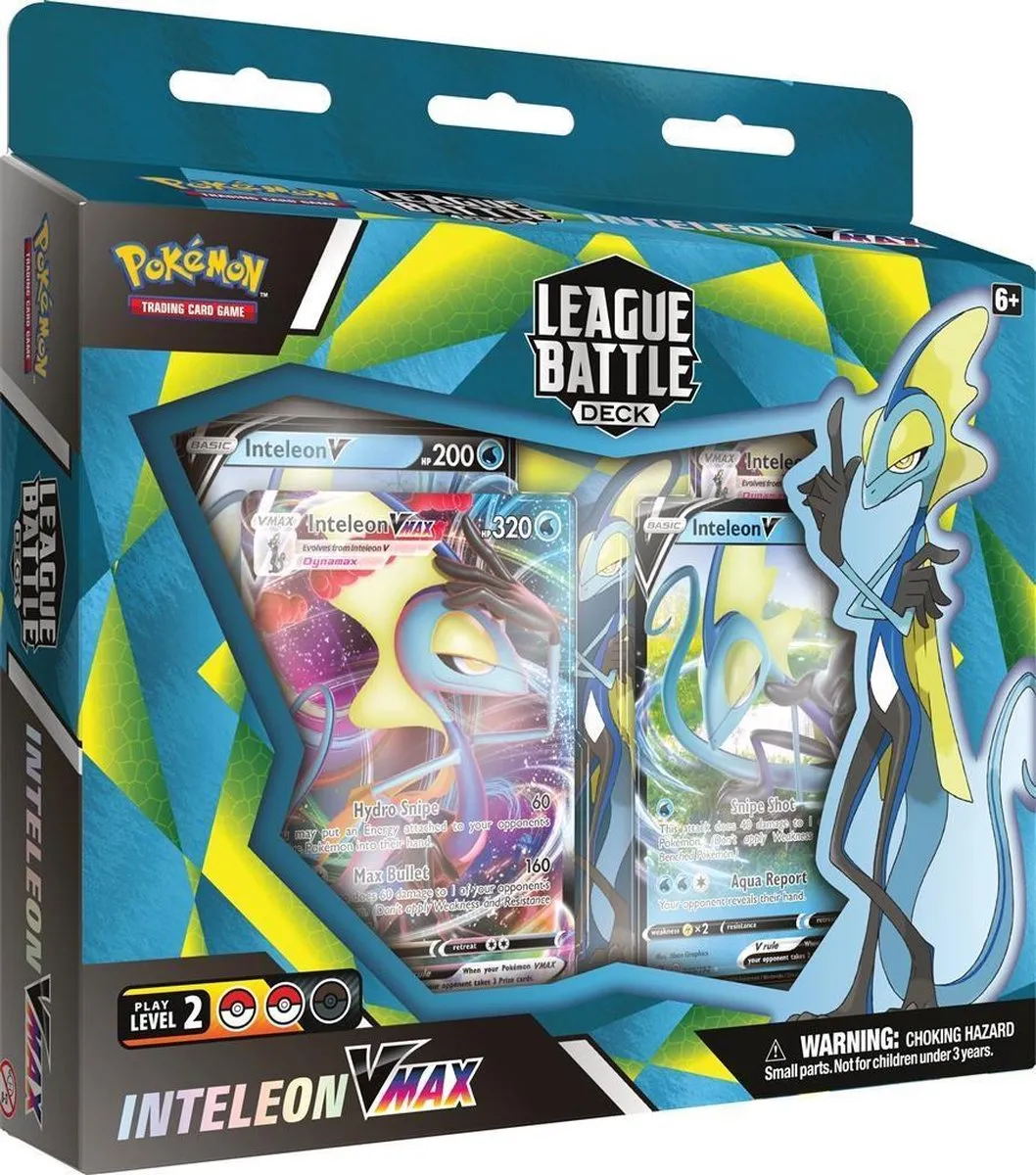 Pokémon Inteleon VMAX League Battle Deck - 60 Kaarten - afbeelding 2 van 2