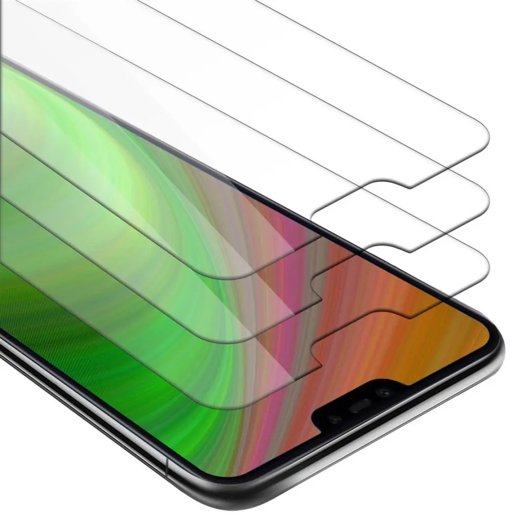 Cadorabo 3x Screenprotector geschikt voor Xiaomi Mi 8 LITE
