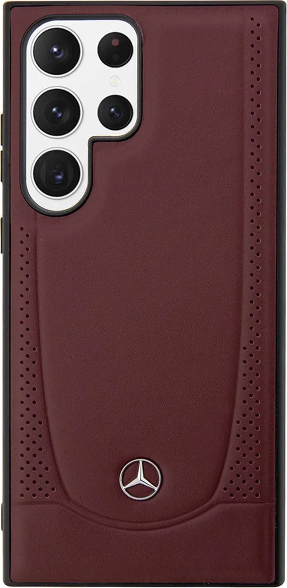 Mercedes-Benz Samsung Galaxy S23 Ultra Hoesje - Rood