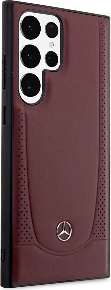 Mercedes-Benz Samsung Galaxy S23 Ultra Hoesje - Rood