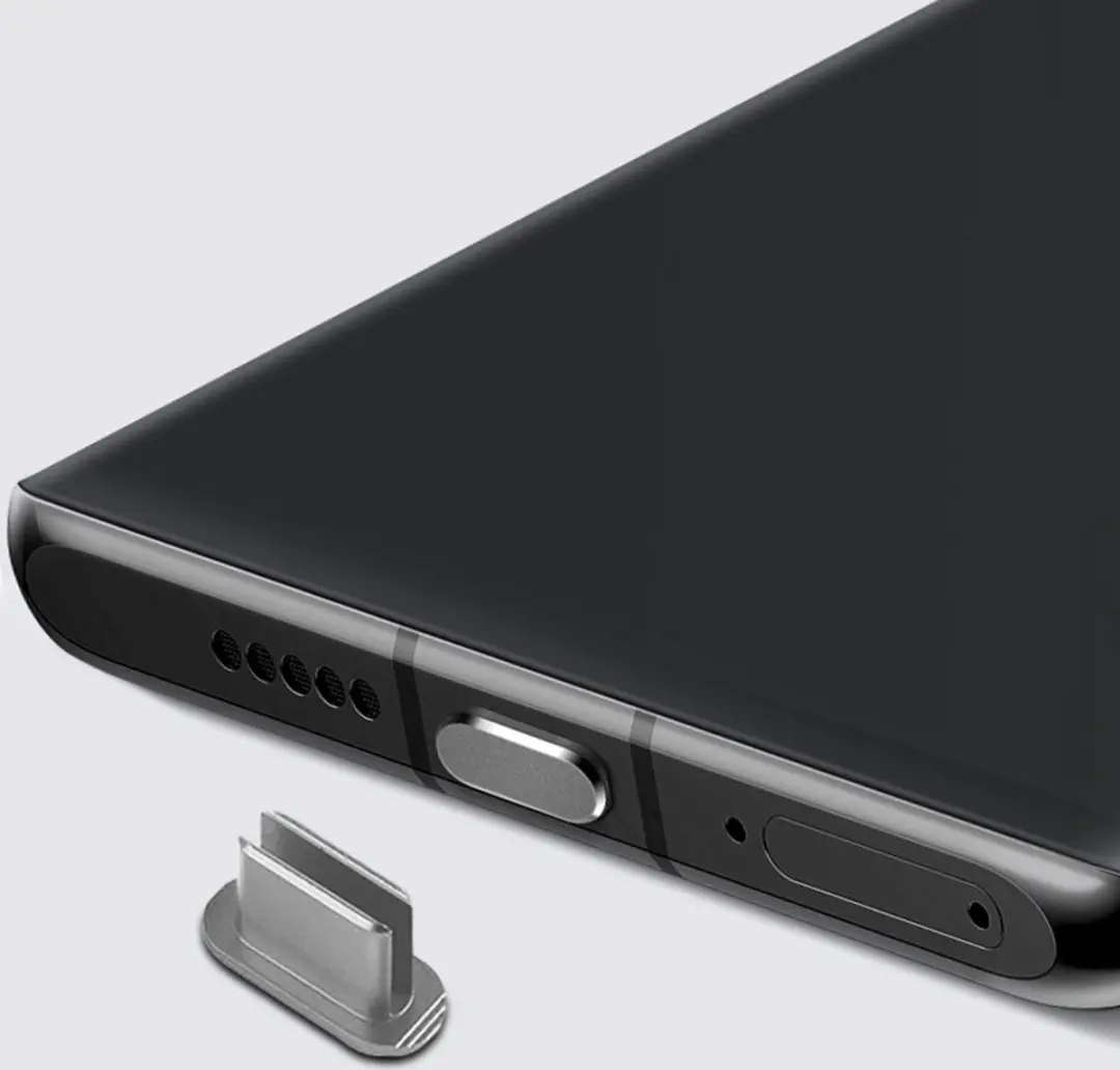 Cadorabo Beschermkap geschikt voor USB C in GRIJS