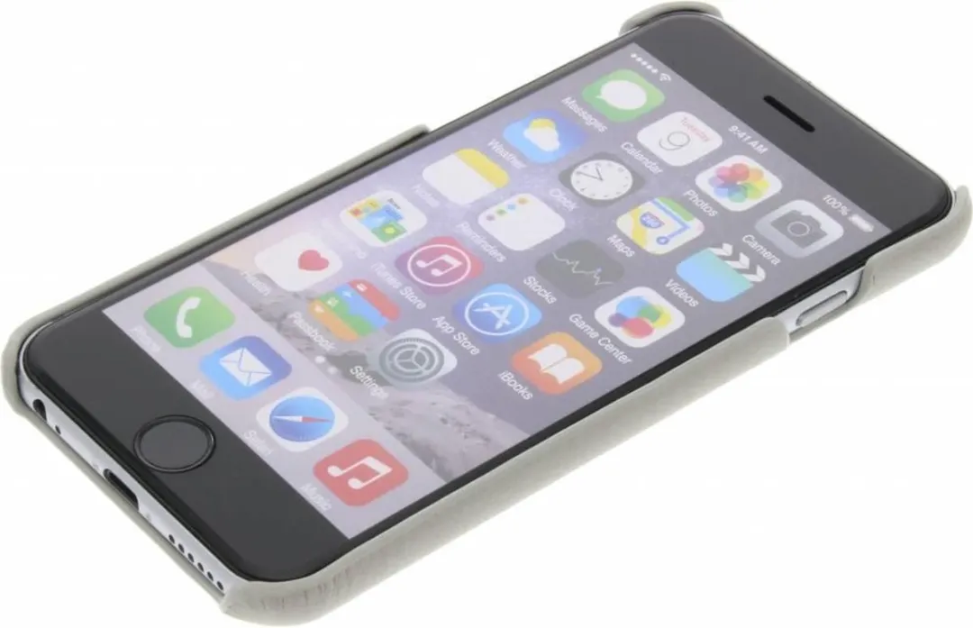 Mercedes-Benz Backcover iPhone 6/6S - Grijs - S209-1