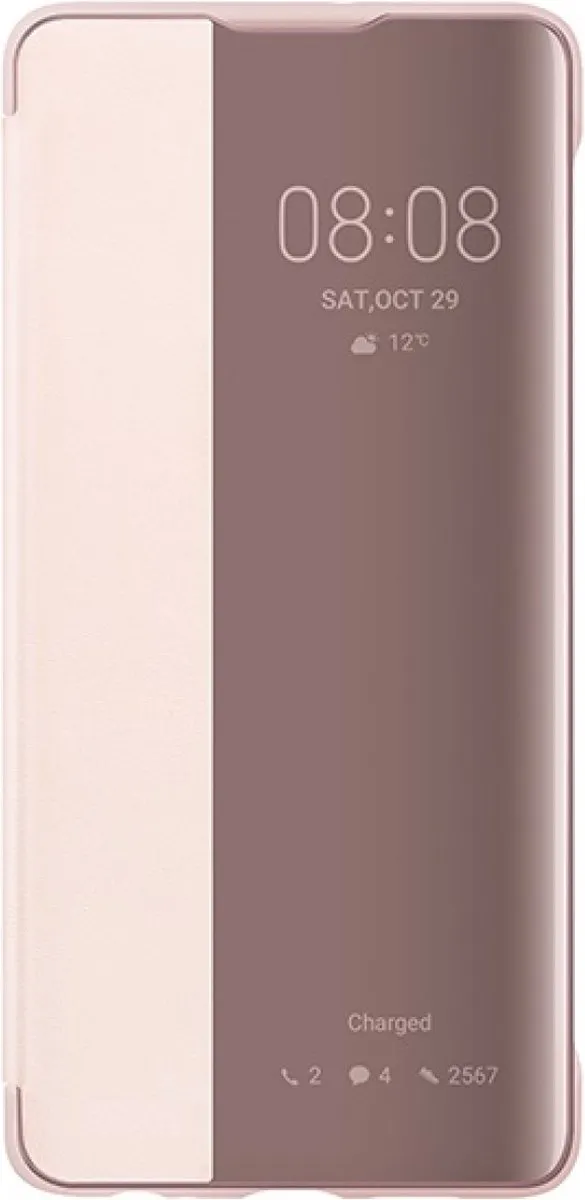 Huawei View Flip Cover P30 - Roze - 51992862 - afbeelding 6 van 6