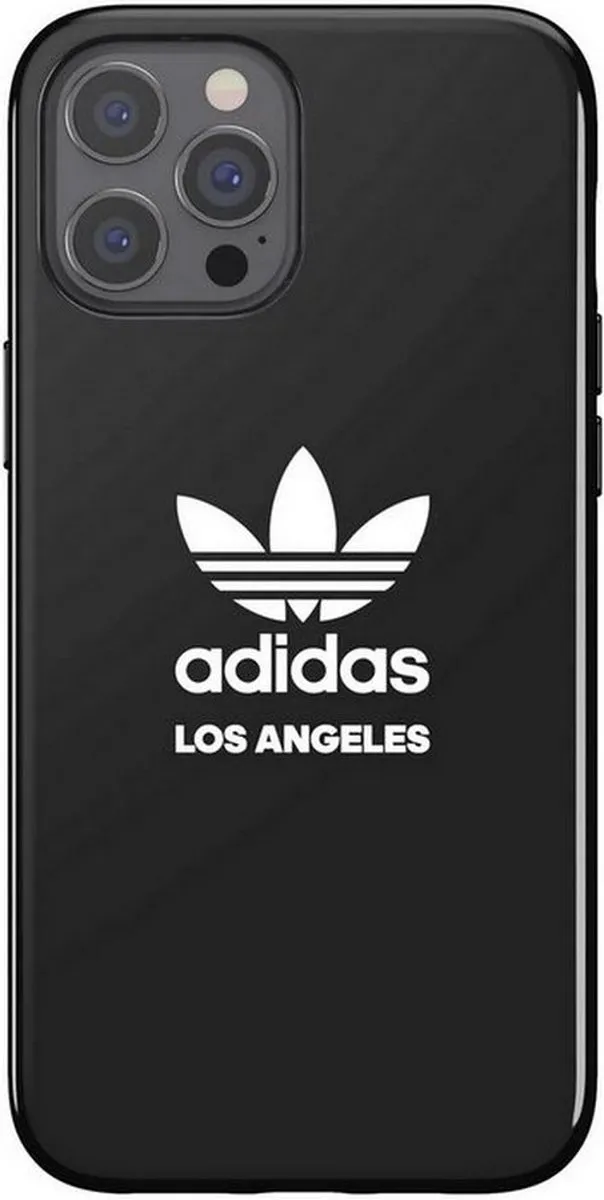 Adidas OR Los Angeles Back Case - iPhone 12 Pro Max - Zwart - afbeelding 2 van 4
