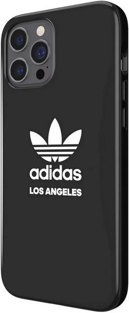 Adidas OR Los Angeles Back Case - iPhone 12 Pro Max - Zwart - afbeelding 4 van 4
