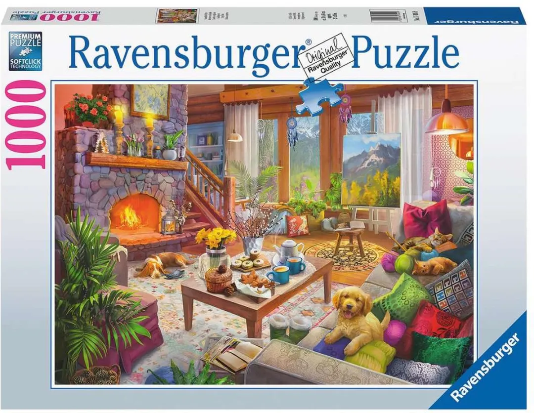 Ravensburger Gezellige Hut Legpuzzel 1000 Stuks