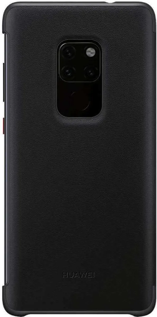 Huawei Smart View Flip Cover Mate 20 - Zwart - afbeelding 6 van 6