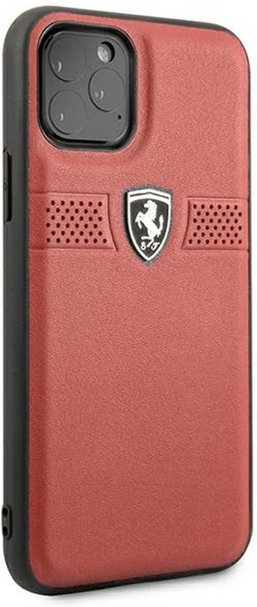 Ferrari Off-Track Back Case - iPhone 11 Pro Rood