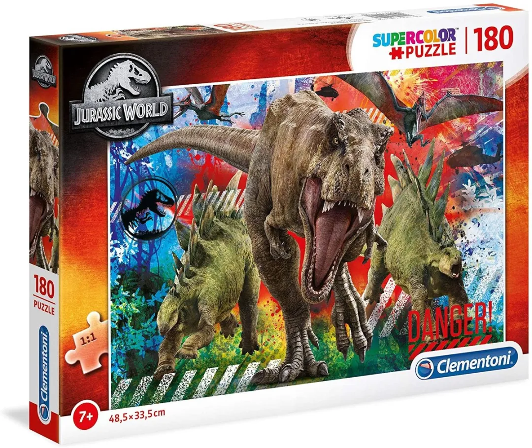 Clementoni Jurassic World Puzzel 180 Stukjes