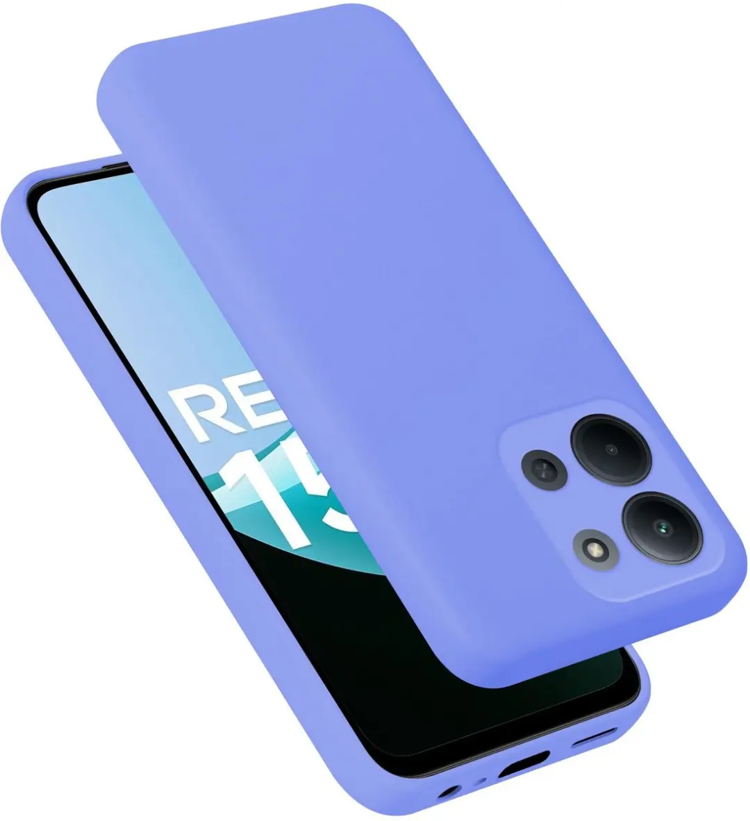 Cadorabo Hoesje geschikt voor Xiaomi Redmi 15C Case in Liquid Lichte Paars Beschermhoes gemaakt van flexibel TPU silicone etui cover mobiele telefoonhoesje