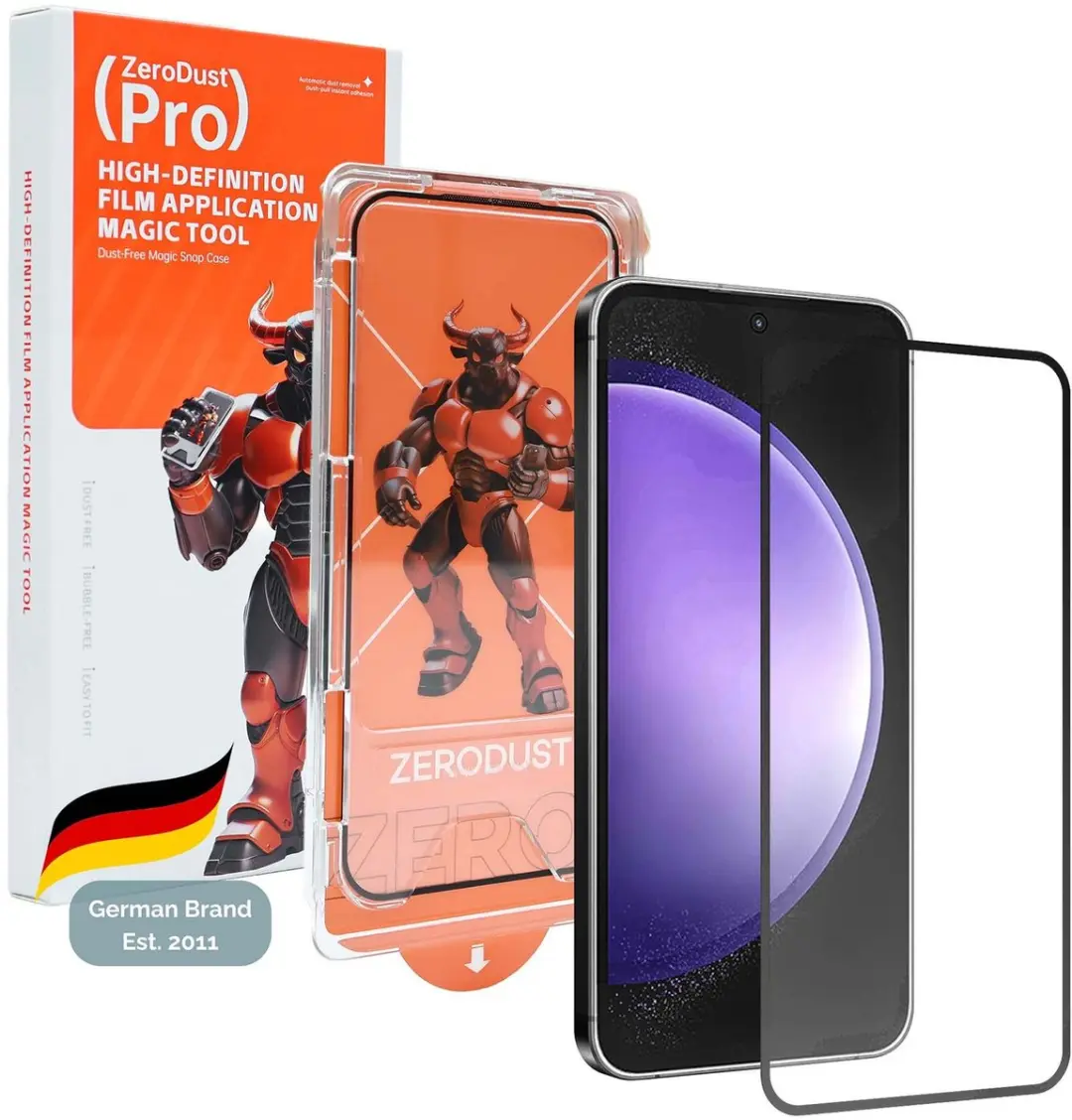 Cadorabo Screenprotector geschikt voor Samsung Galaxy S23 FE