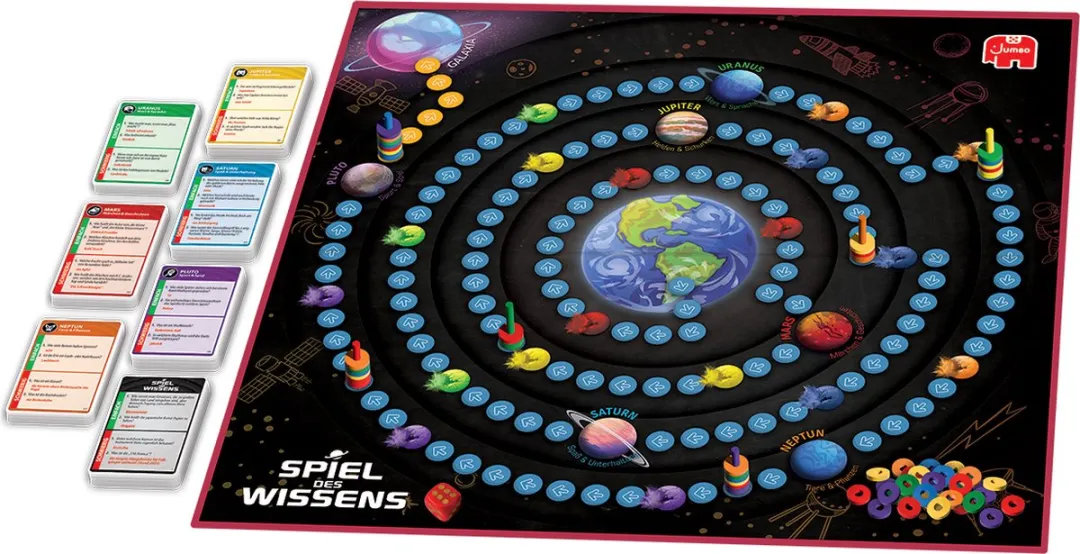 Jumbo Trivia Bordspel - 2-6 Spelers - afbeelding 4 van 6