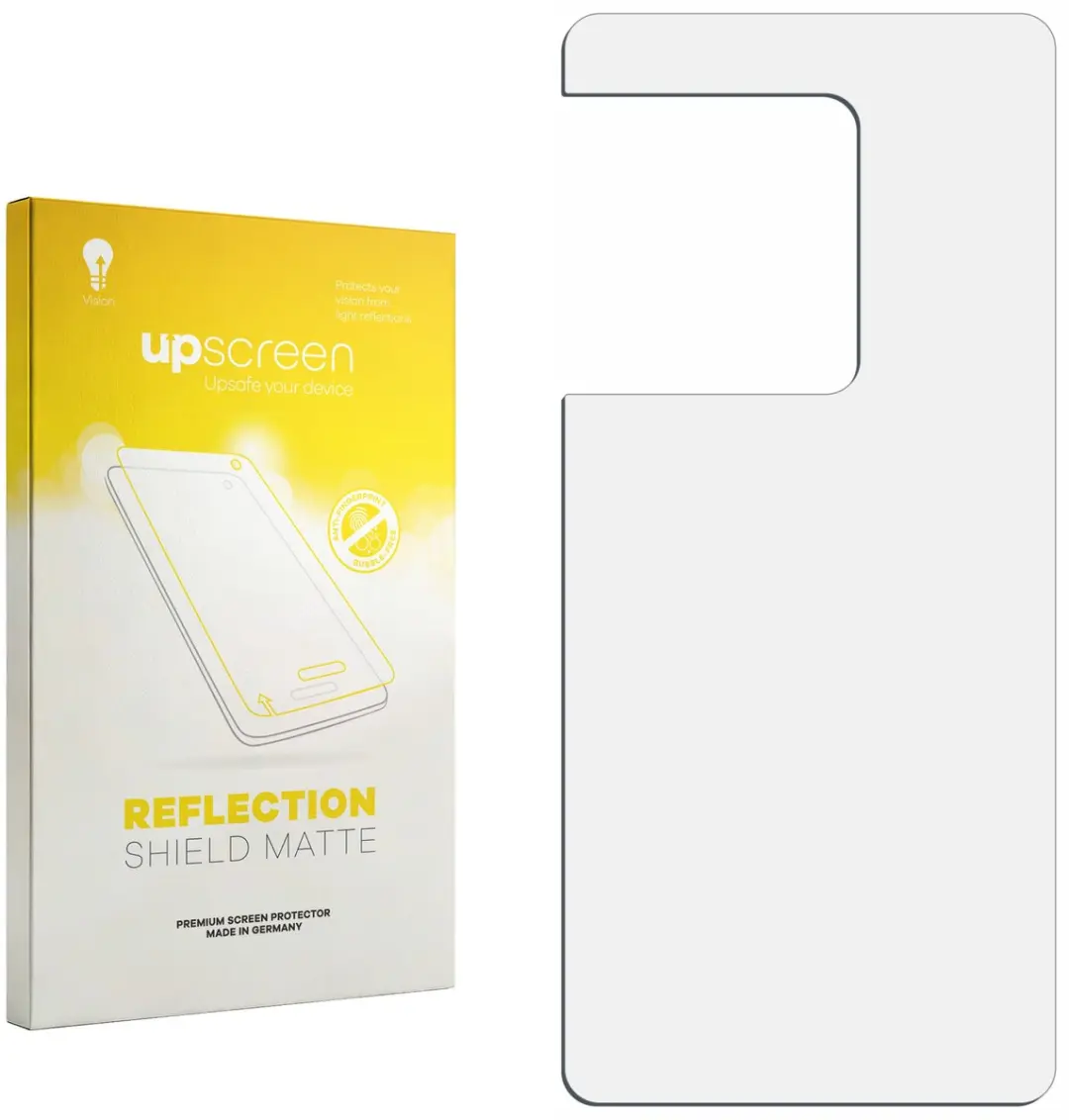 upscreen - Screenprotector voor Sony Xperia 1 VIII (Achterkant) - Folie Beschermfolie anti glare matte - afbeelding 5 van 6