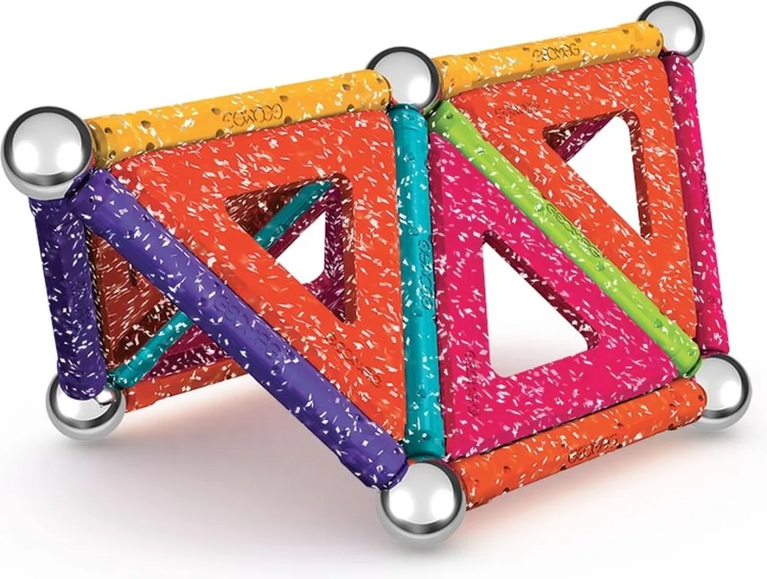 Geomag Glitter Panels - 35 Stuks Multikleur - afbeelding 6 van 6