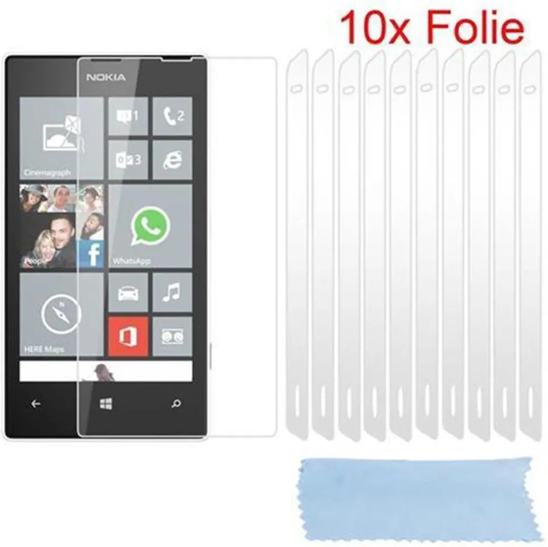 Cadorabo Schermbeschermers geschikt voor Nokia Lumia 520 / 521