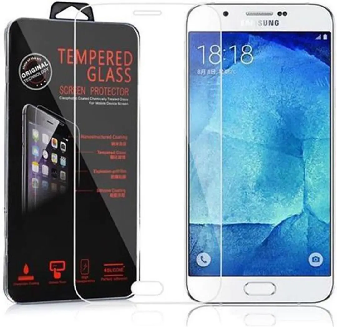 Cadorabo Screenprotector geschikt voor Samsung Galaxy A8 2015
