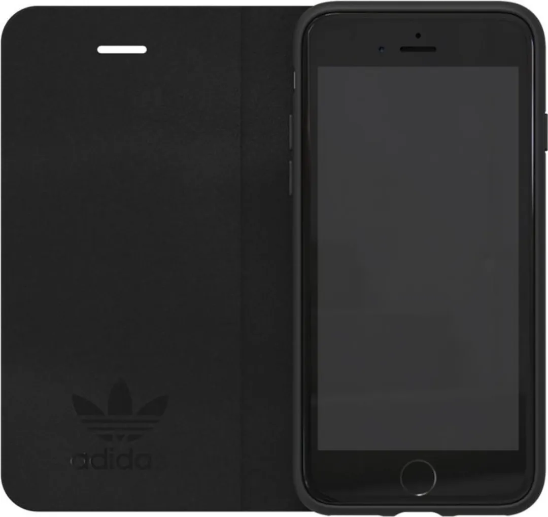 adidas Booklet Case Hoesje iPhone 6/7/8/SE - Zwart - afbeelding 3 van 6