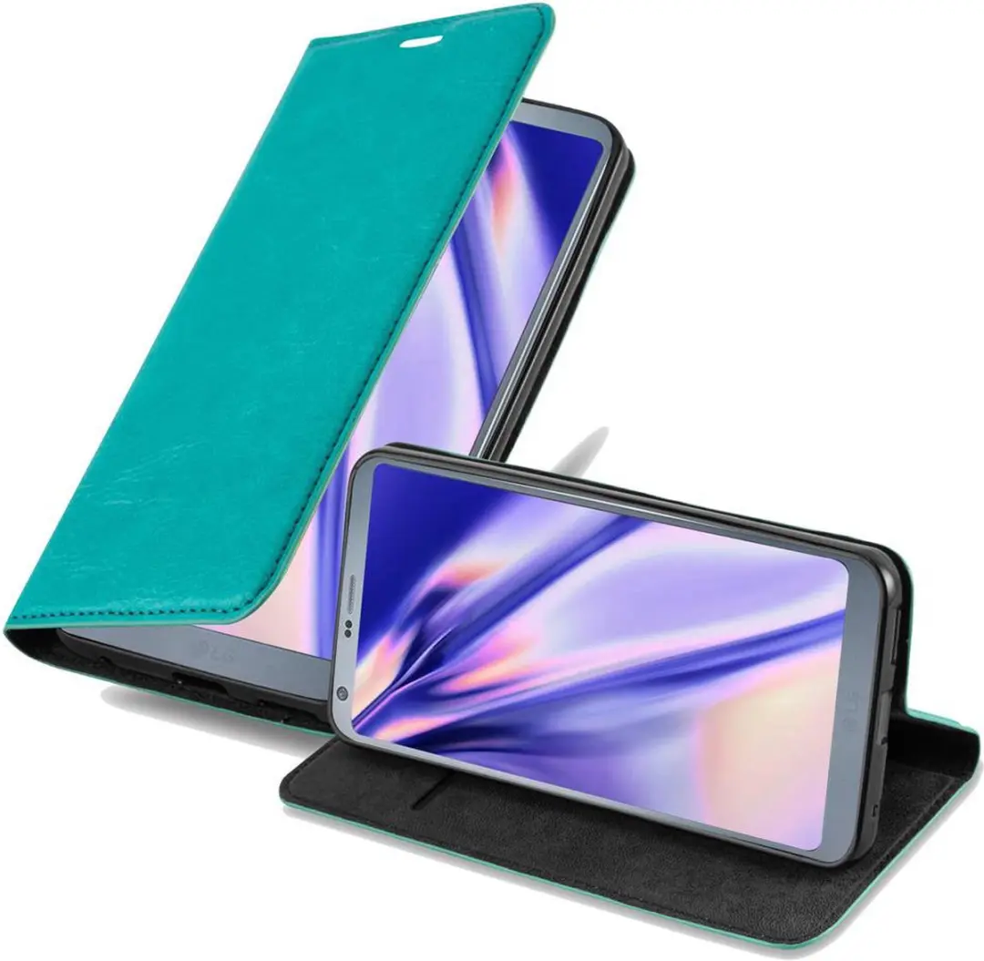 Cadorabo Hoesje geschikt voor LG G6 in BENZINE TURKOOIS