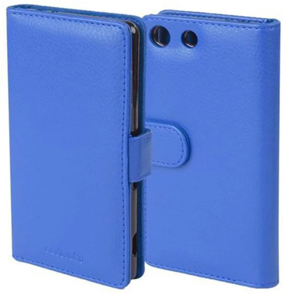 Cadorabo Hoesje geschikt voor Sony Xperia M5 in NEPTUNUS BLAUW