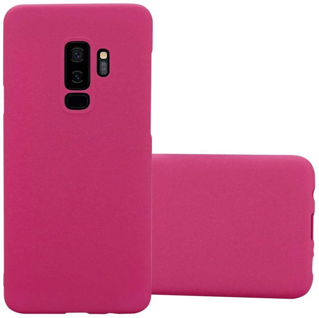 Cadorabo Hoesje geschikt voor Samsung Galaxy S9 PLUS in FROSTY ROZE