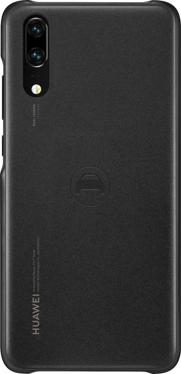 Huawei P20 Car Case Hoesje - Zwart