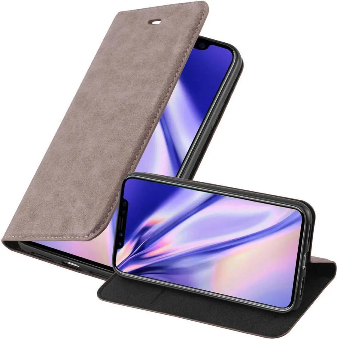 Cadorabo Hoesje geschikt voor Apple iPhone XS MAX in KOFFIE BRUIN