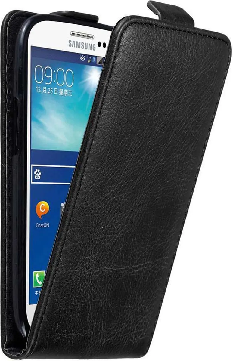 Cadorabo Hoesje geschikt voor Samsung Galaxy S3 / S3 NEO in ZWARTE NACHT