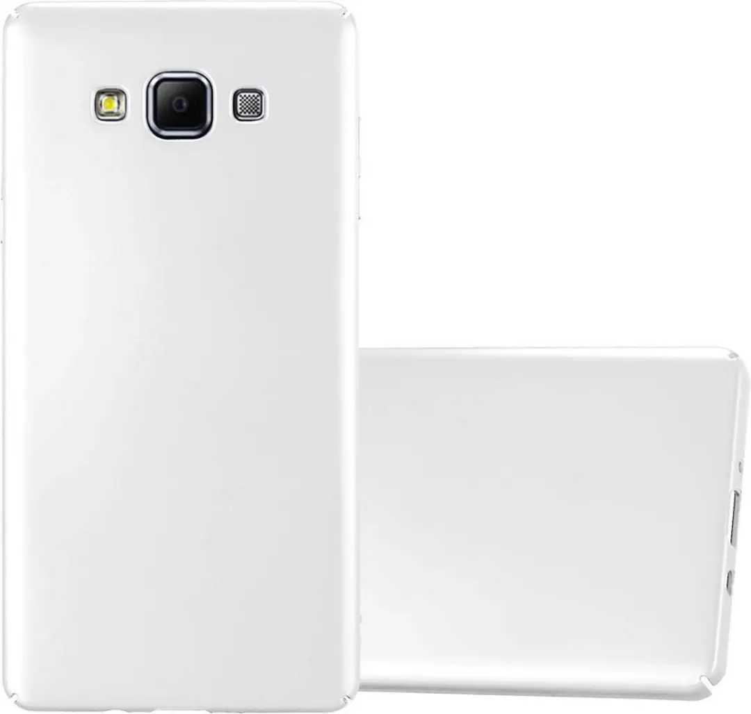 Cadorabo Hoesje geschikt voor Samsung Galaxy A7 2015 in METAAL ZILVER