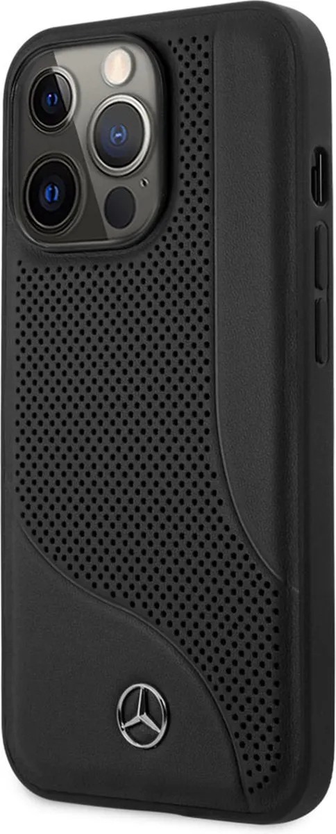 Mercedes-Benz iPhone 13 Pro Max Hoesje - Effen Zwart