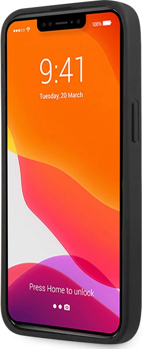 Mercedes-Benz iPhone 13 Pro Max Hoesje - Effen Zwart - afbeelding 6 van 6