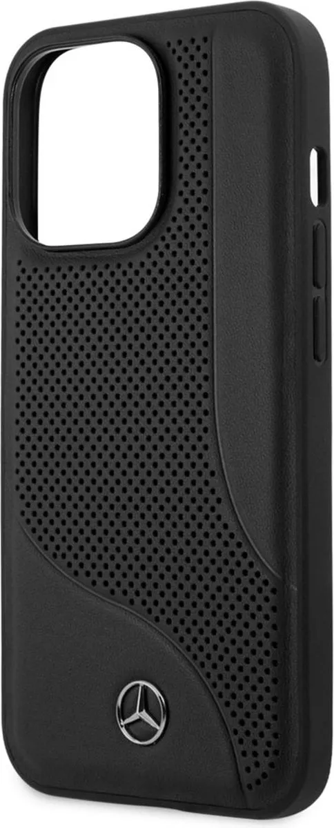 Mercedes-Benz iPhone 13 Pro Max Hoesje - Effen Zwart