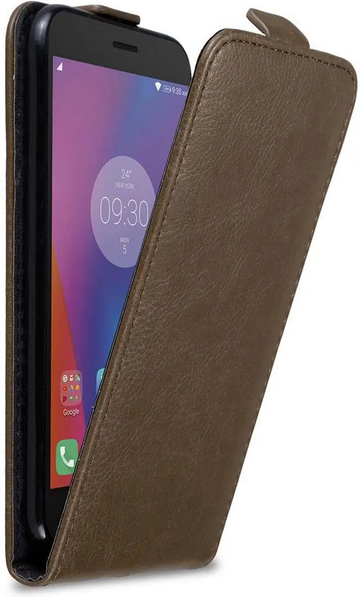 Cadorabo Hoesje geschikt voor Lenovo K6 / K6 POWER in KOFFIE BRUIN