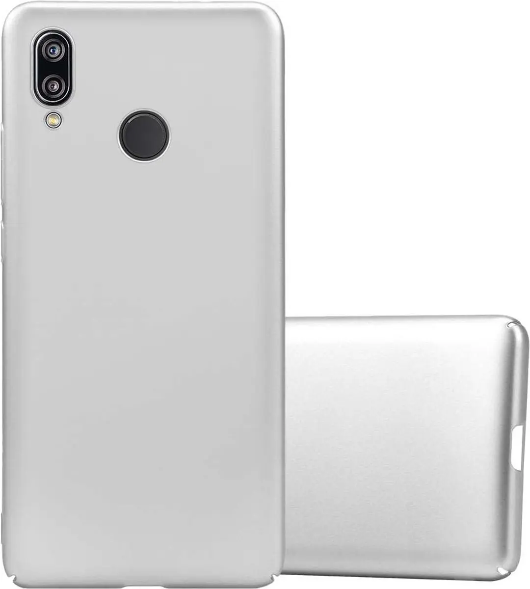 Cadorabo Hoesje geschikt voor Huawei P20 LITE 2018 / NOVA 3E in METAAL ZILVER