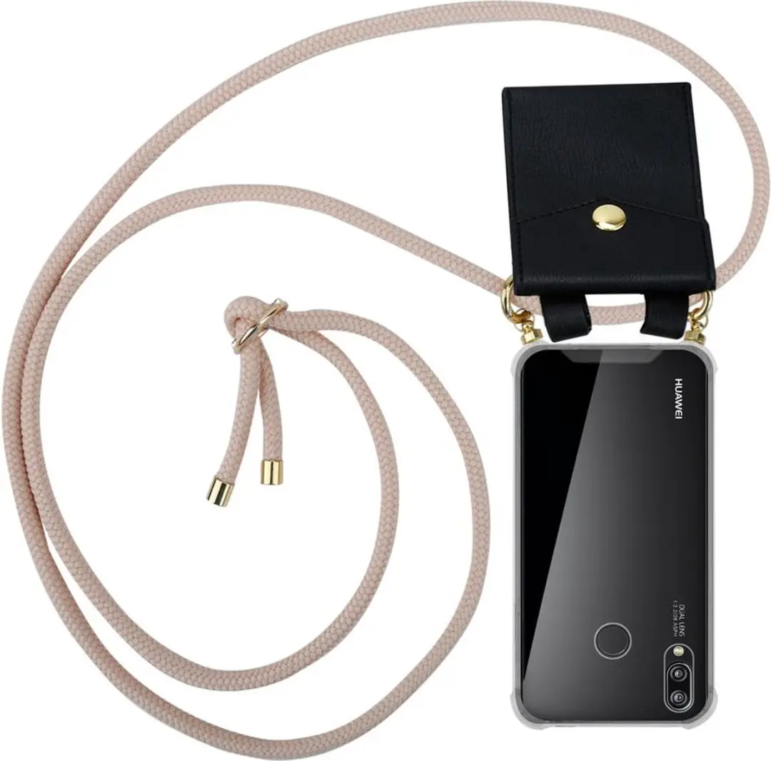 Cadorabo Hoesje geschikt voor Huawei P20 LITE 2018 / NOVA 3E in PEARLY ROSE GOUD