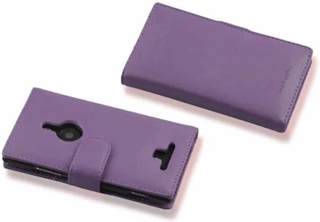 Cadorabo Hoesje geschikt voor Nokia Lumia 925 in LILA VIOLET