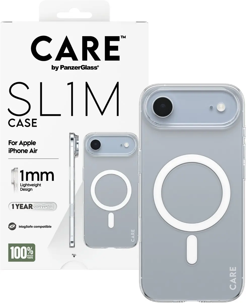 PanzerGlass SL1M MagSafe Hoesje iPhone Air - Transparant - afbeelding 3 van 6