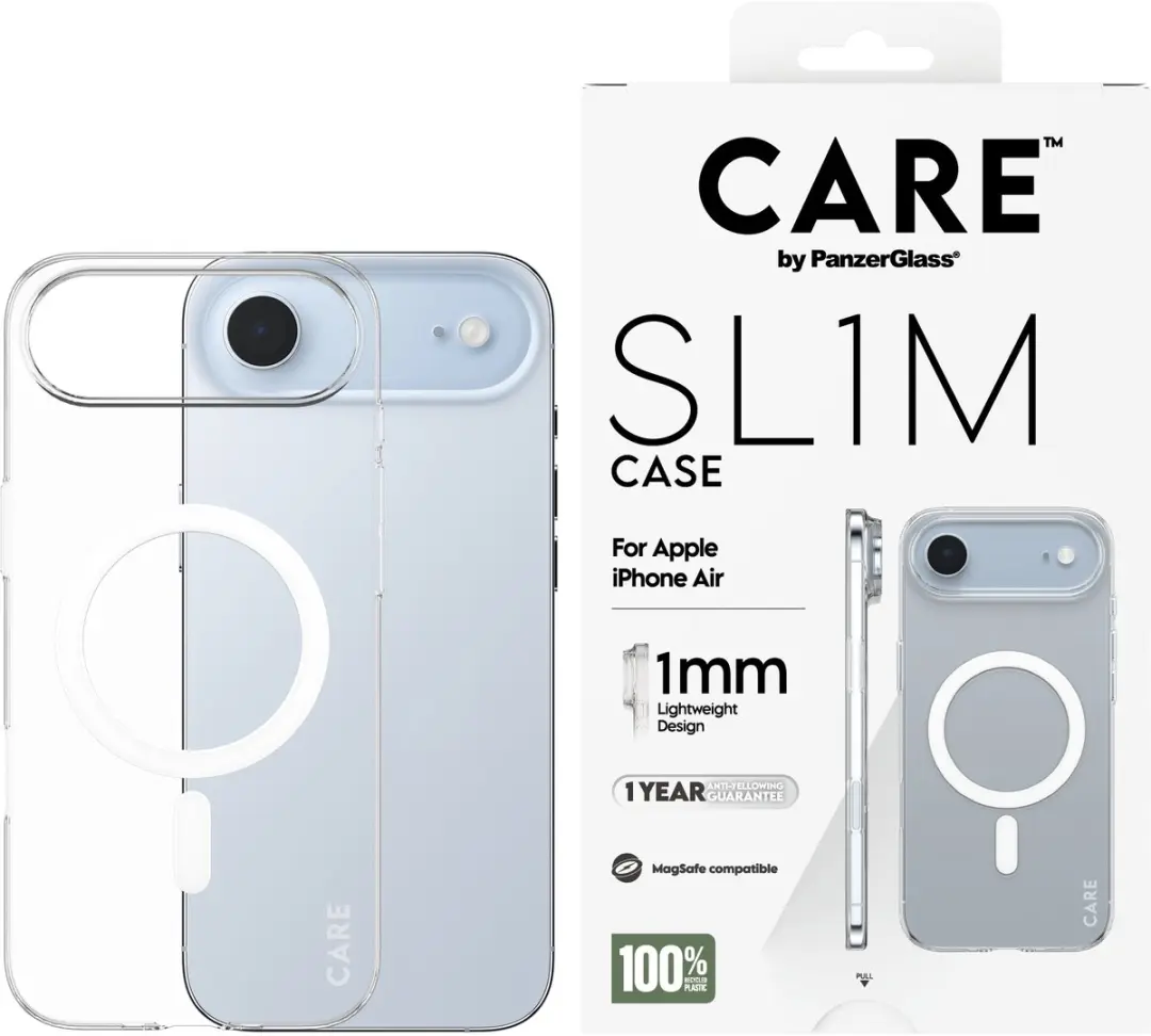 PanzerGlass SL1M MagSafe Hoesje iPhone Air - Transparant - afbeelding 5 van 6
