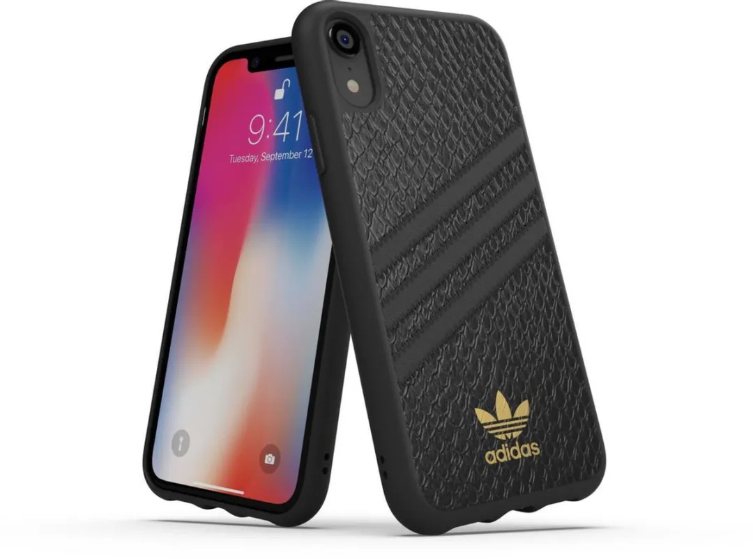 Adidas Originals iPhone XR Hoesje - Zwart