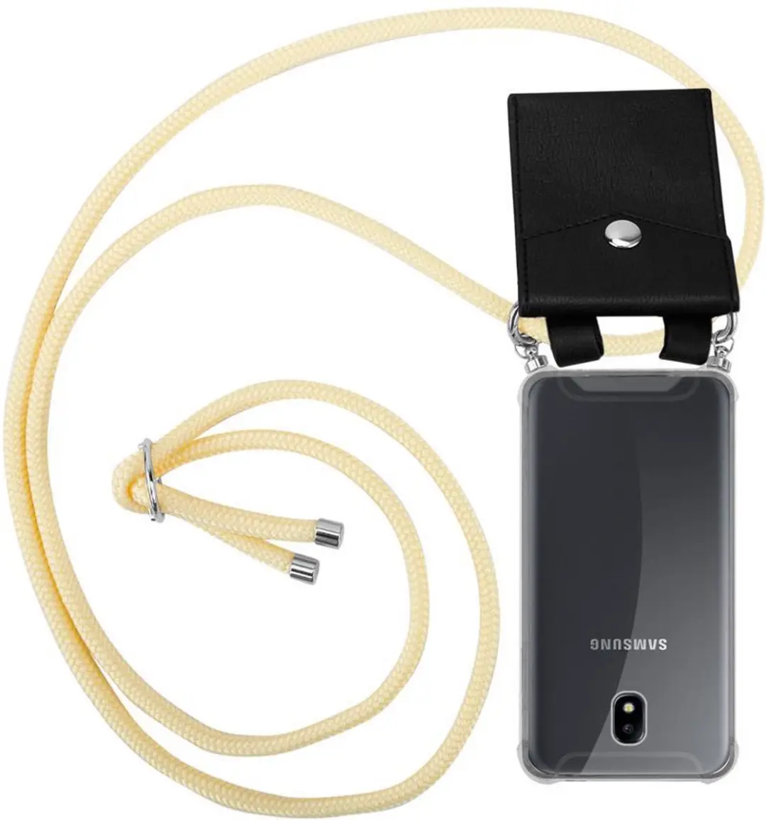Cadorabo Hoesje geschikt voor Samsung Galaxy J7 2017 in ROOM BEIGE