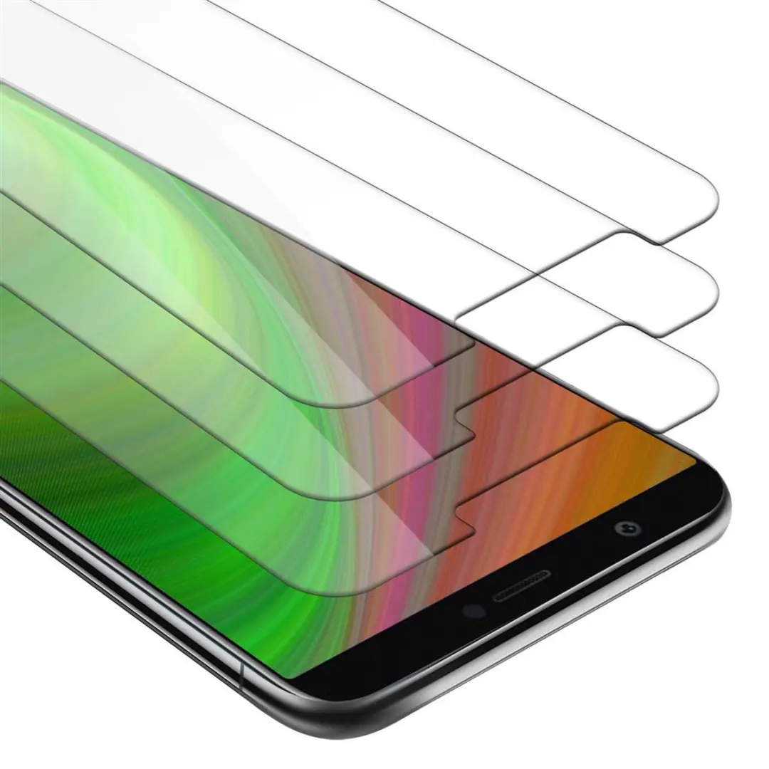 Cadorabo 3x Screenprotector geschikt voor Huawei P SMART 2018 / Enjoy 7S