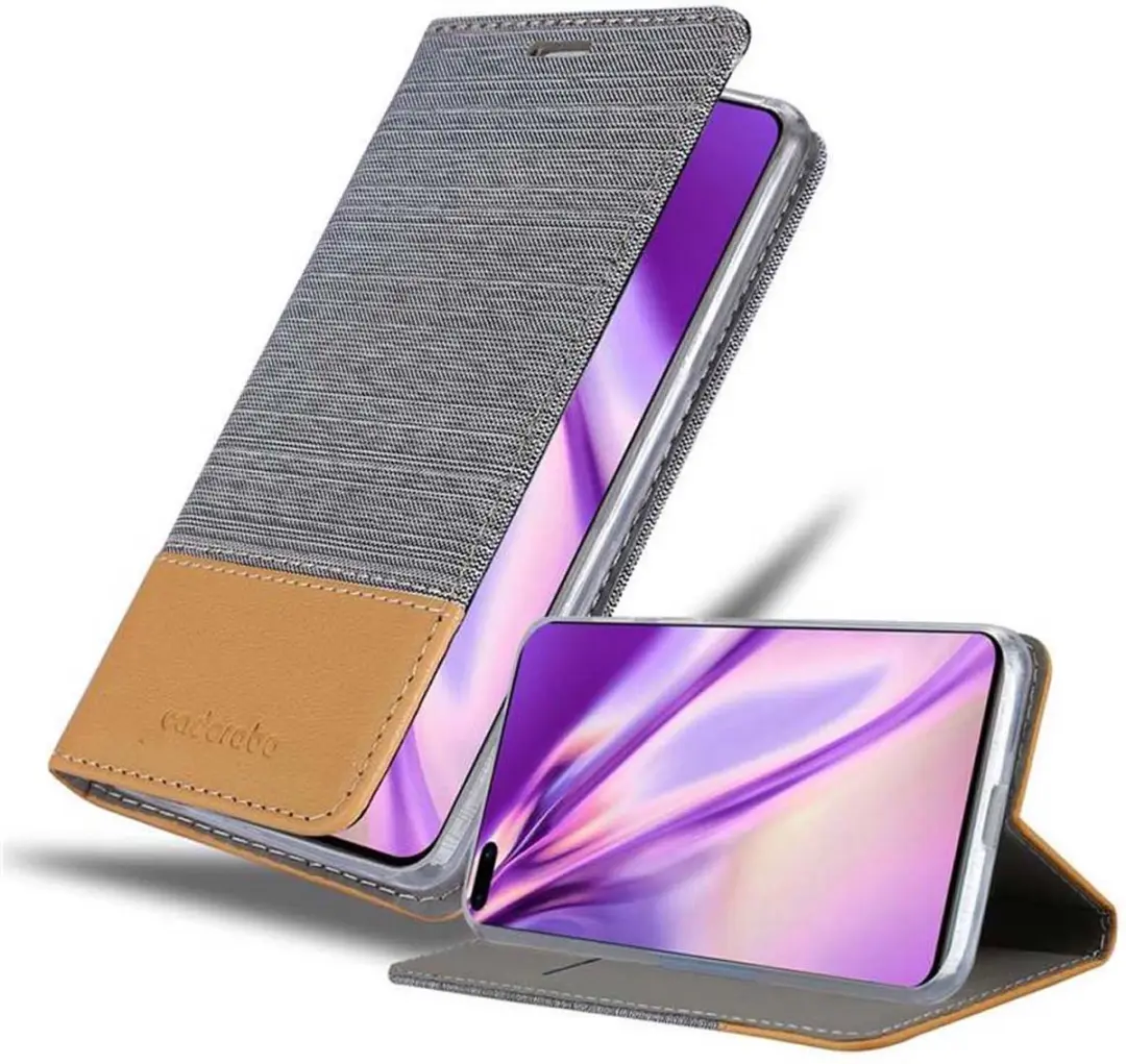 Cadorabo Hoesje geschikt voor Huawei P40 in LICHTGRIJS BRUIN