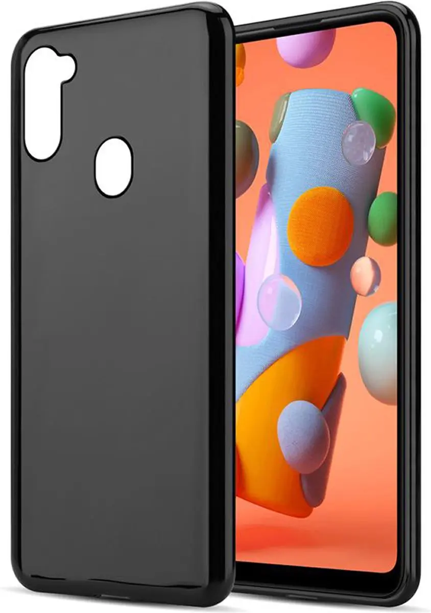 Cadorabo Hoesje geschikt voor Samsung Galaxy A11 / M11 in ZWART