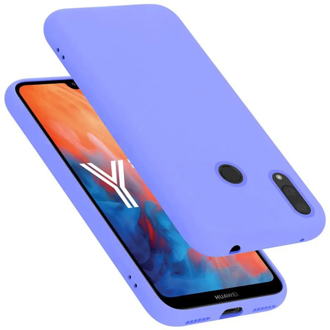 Cadorabo Hoesje geschikt voor Huawei Y7 2019 / Y7 PRIME 2019 in LIQUID LICHT PAA