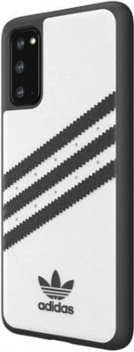 Adidas OR Moulded PU Hoesje Samsung Galaxy S20 - Zwart/Wit